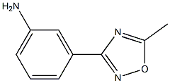 3-(5-METHYL-1,2,4-OXADIAZOL-3-YL)ANILINE Struktur