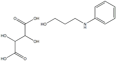 PHENYLPROPANOLAMINE BITARTRATE Struktur