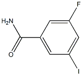 3-FLUORO-5-IODOBENZAMIDE Struktur