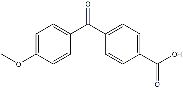 4-(4-METHOXYBENZOYL)BENZOIC ACID Struktur