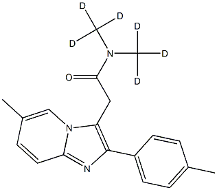 ZOLPDIEM-D6 Struktur