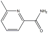 6-METHYL-PYRIDINE-2-CARBOXYLIC ACID AMIDE Struktur