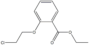 2-(2-CHLOROETHOXY)BENZOIC ACID ETHYL ESTER Struktur