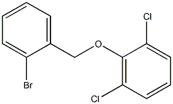 2-BROMOBENZYL-(2,6-DICHLOROPHENYL)ETHER Struktur