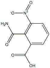 2-(AMINOCARBONYL)-3-NITROBENZOIC ACID Struktur