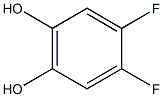 1,2-DIFLUORO-4,5-DIHYDROXYBENZENE Struktur