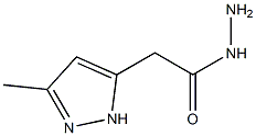 2-(3-METHYL-1H-PYRAZOL-5-YL)ACETOHYDRAZIDE Struktur