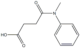 N-METHYL-N-PHENYL-SUCCINAMIC ACID Struktur