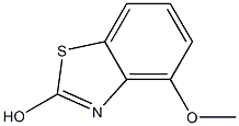 2-HYDROXY-4-METHOXYBENZOTHIAZOLE Struktur