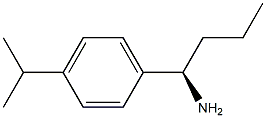 (1R)-1-[4-(METHYLETHYL)PHENYL]BUTYLAMINE Struktur