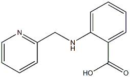 2-((PYRIDIN-2-YLMETHYL)AMINO)BENZOIC ACID Struktur