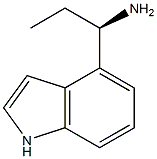 (1R)-1-INDOL-4-YLPROPYLAMINE Struktur