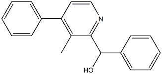 (3-METHYL-4-PHENYL)PHENYL-(2-PYRIDYL)METHANOL Struktur