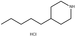 4-PENTYLPIPERIDINE HYDROCHLORIDE Struktur