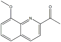 1-(8-METHOXYQUINOLIN-2-YL)ETHANONE Struktur