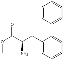 METHYL (2R)-2-AMINO-3-(2-PHENYLPHENYL)PROPANOATE Struktur