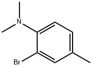 2-BROMO-N,N,4-TRIMETHYLANILINE Struktur