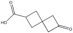 6-OXOSPIRO[3.3]HEPTANE-2-CARBOXYLIC ACID Struktur