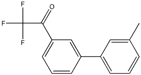 3'-(3-METHYLPHENYL)-2,2,2-TRIFLUOROACETOPHENONE Struktur