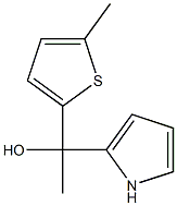 1-METHYL-2-PYRROLYL-(5-METHYL-2-THIENYL)METHANOL Struktur