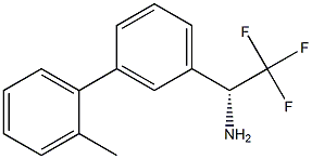 (1R)-2,2,2-TRIFLUORO-1-[3-(2-METHYLPHENYL)PHENYL]ETHYLAMINE Struktur