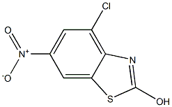 4-CHLORO-6-NITRO-2-HYDROXYBENZOTHIAZOLE Struktur