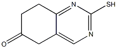 5,6,7,8-TETRAHYDRO-2-MERCAPTO-6-QUINAZOLINONE Struktur