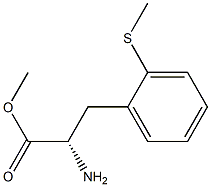 METHYL (2S)-2-AMINO-3-(2-METHYLTHIOPHENYL)PROPANOATE Struktur