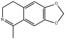 5-METHYL-7,8-DIHYDRO[1,3]DIOXOLO[4,5-G]ISOQUINOLINE Struktur