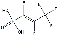 (Z)-1,2,3,3,3-PENTAFLUORO-1-PROPENYL PHOSPHONIC ACID Struktur