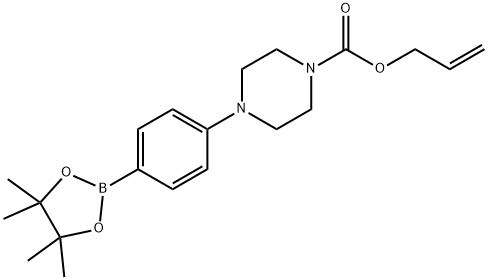 4-(4'-ALLYLOXYCARBONYLPIPERIZINO)PHENYLBORONIC ACID, PINACOL ESTER price.