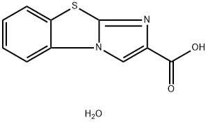 IMIDAZO[2,1-B][1,3]BENZOTHIAZOLE-2-CARBOXYLIC ACID HYDRATE Struktur