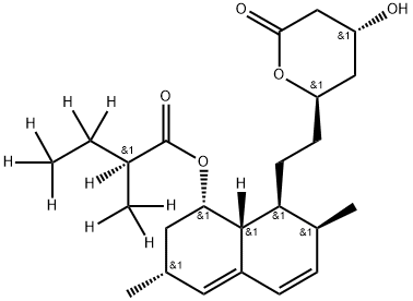 LOVASTATIN-D9 Struktur