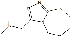 N-METHYL-N-(6,7,8,9-TETRAHYDRO-5H-[1,2,4]TRIAZOLO[4,3-A]AZEPIN-3-YLMETHYL)AMINE Struktur