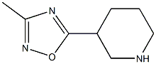 3-(3-METHYL-1,2,4-OXADIAZOL-5-YL)PIPERIDINE Struktur