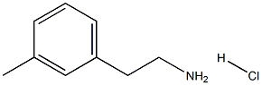 3-METHYLPHENETHYLAMINE HYDROCHLORIDE Struktur