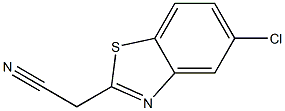 (5-CHLORO-1,3-BENZOTHIAZOL-2-YL)ACETONITRILE Struktur