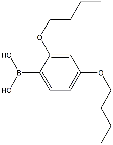 2,4-DIBUTOXYPHENYLBORONIC ACID Struktur