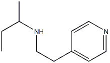 SEC-BUTYL-(2-PYRIDIN-4-YL-ETHYL)-AMINE Struktur