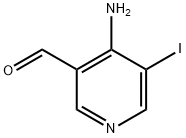 4-AMINO-5-IODOPYRIDINE-3-CARBOXALDEHYDE Struktur