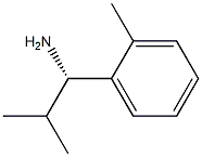 (1S)-2-METHYL-1-(2-METHYLPHENYL)PROPYLAMINE Struktur