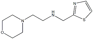 (2-MORPHOLIN-4-YL-ETHYL)-THIAZOL-2-YLMETHYL-AMINE Struktur