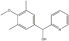 3,5-DIMETHYL-4-METHOXYPHENYL-(2-PYRIDYL)METHANOL Struktur