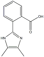 2-(4,5-DIMETHYL-1H-IMIDAZOL-2-YL)-BENZOIC ACID Struktur