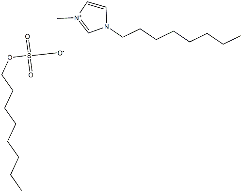 3-METHYL-1-OCTYLIMIDAZOLIUM OCTYLSULFATE Struktur