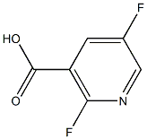 2,5-DIFLUORO NICOTINIC ACID Struktur