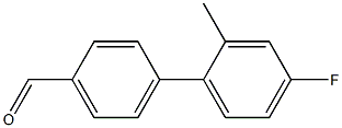 4-(4-FLUORO-2-METHYLPHENYL)BENZALDEHYDE Struktur