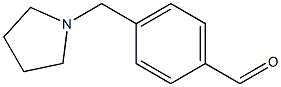 4-(PYRROLIDIN-1-YLMETHYL)BENZALDEHYDE Struktur