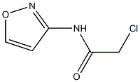 2-CHLORO-N-ISOXAZOL-3-YLACETAMIDE Struktur