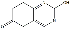 5,6,7,8-TETRAHYDRO-2-HYDROXY-6-QUINAZOLINONE Struktur